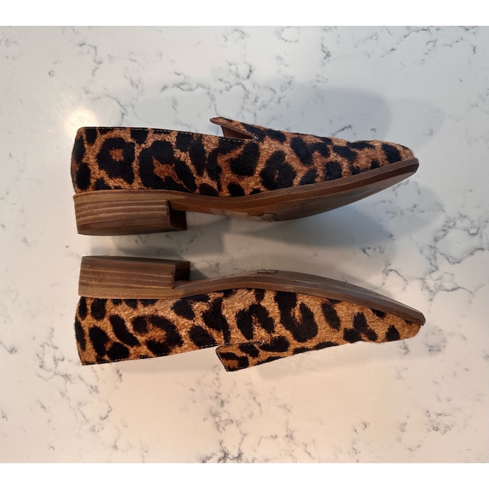 Madewell The Orson Loafer in Leopard Print - Size 6 1/2 - Picture 10 of 13